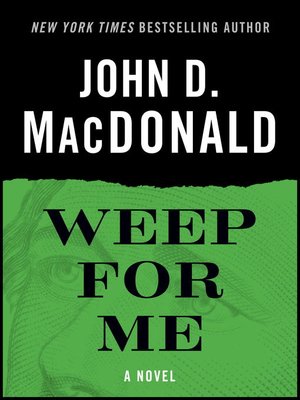 Weep for Me - ebook